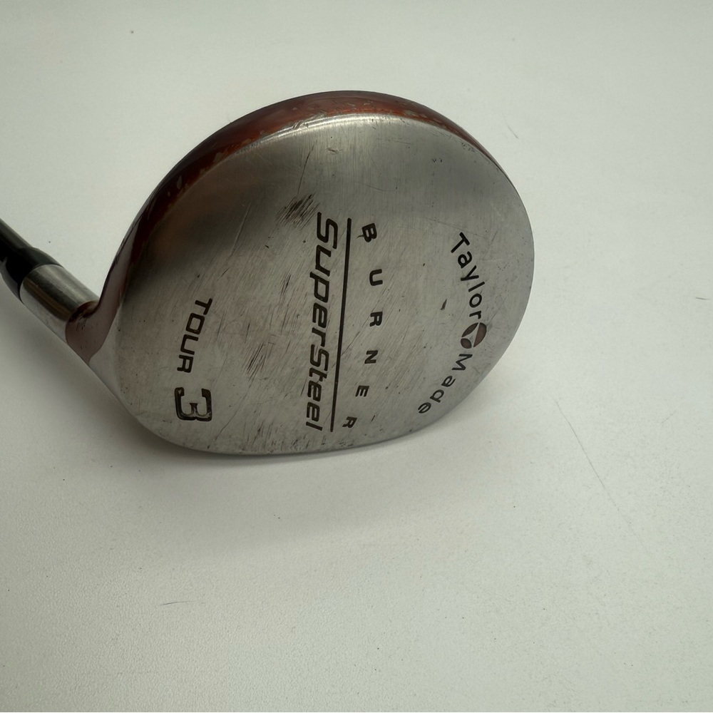 TaylorMade Burner Tour SuperSteel 3 Wood w/ Stiff Flex Bubble Shaft 40.5”